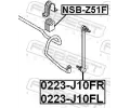 FEBEST Ty / vzpra stabiliztoru FBS 0223-J10FR, 0223-J10FR