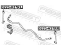 FEBEST Tyč / vzpěra stabilizátoru FBS 0223-V37RL, 0223-V37RL