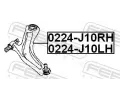 FEBEST Rameno zaven kol FBS 0224-J10LH, 0224-J10LH
