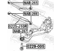 FEBEST roub pro opravu odklonu kola FBS 0229-005, 0229-005