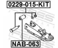 FEBEST Sada �roub� na korekci odklonu kola FBS 0229-015-KIT, 0229-015-KIT