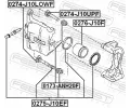 FEBEST Vodic ep brzdovho tmenu FBS 0274-J10LOWF, 0274-J10LOWF