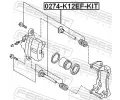 FEBEST Vodicí čep brzdového třmenu FBS 0274-K12EF-KIT, 0274-K12EF-KIT