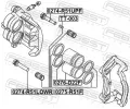 FEBEST Vodic ep brzdovho tmenu FBS 0274-R51LOWF, 0274-R51LOWF