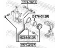 FEBEST Vodic ep brzdovho tmenu FBS 0274-Y61R, 0274-Y61R