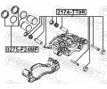 FEBEST Sada na opravu brzdovho tmenu FBS 0275-F24MF, 0275-F24MF