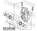 FEBEST Sada na opravu brzdovho tmenu FBS 0275-FX35R, 0275-FX35R