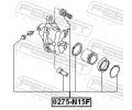 FEBEST Sada na opravu brzdovho tmenu FBS 0275-N15F, 0275-N15F