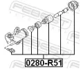 FEBEST Pomocný válec spojky FBS 0280-R51, 0280-R51