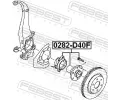 FEBEST N�boj kola FBS 0282-D40F, 0282-D40F