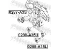 FEBEST Vratn� / vodic� kladka dr�kov�ho kl�nov�ho �emenu FBS 0288-A35L, 0288-A35L