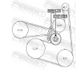 FEBEST Napnk drkovho klnovho emenu FBS 0290-L33, 0290-L33