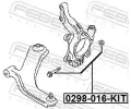 FEBEST Sada svisl�ch �ep� FBS 0298-016-KIT, 0298-016-KIT