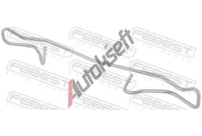 FEBEST Pružina obložení kotoučové brzdy FBS 0303-001, 0303-001 FEBEST Pružina obložení kotoučové brzdy FBS 0303-001, 0303-001