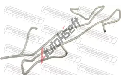 FEBEST Pru�ina oblo�en� kotou�ov� brzdy FBS 0303-001-KIT, 0303-001-KIT