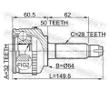 FEBEST Kloub hnacho hdele, sada FBS 0310-CGA50, 0310-CGA50