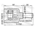 FEBEST Kloub hnacho hdele, sada FBS 0311-CFLH, 0311-CFLH