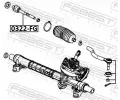 FEBEST Axiln kloub pnho thla zen FBS 0322-FG, 0322-FG