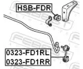 FEBEST Ty� / vzp�ra stabiliz�toru FBS 0323-FD1RR, 0323-FD1RR