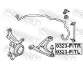 FEBEST Ty / vzpra stabiliztoru FBS 0323-FITR, 0323-FITR