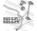 FEBEST Ty / vzpra stabiliztoru FBS 0323-GJFR, 0323-GJFR