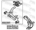 FEBEST Rameno zavěšení kol FBS 0324-FCFRH, 0324-FCFRH