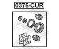 FEBEST Sada na opravu brzdovho tmenu FBS 0375-CUR, 0375-CUR
