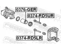 FEBEST Pst brzdovho tmenu FBS 0376-GER, 0376-GER