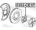 FEBEST Nboj kola FBS 0382-CE1F, 0382-CE1F