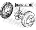 FEBEST Nboj kola FBS 0382-GDR, 0382-GDR