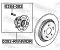 FEBEST Nboj kola FBS 0382-RW4WDR, 0382-RW4WDR