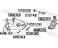 FEBEST Upevovac epy pnho zvsnho ramena FBS 0398-004, 0398-004