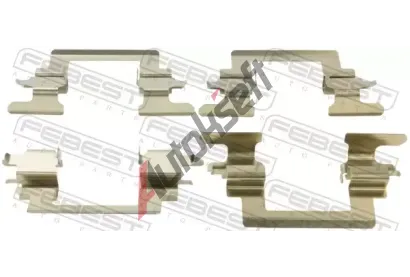 FEBEST Sada příslušenství obložení kotoučové brzdy FBS 0403-CS1AF, 0403-CS1AF  FEBEST Sada příslušenství obložení kotoučové brzdy FBS 0403-CS1AF, 0403-CS1AF