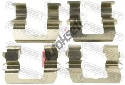 FEBEST Sada příslušenství obložení kotoučové brzdy FBS 0403-PD4WR, 0403-PD4WR  FEBEST Sada příslušenství obložení kotoučové brzdy FBS 0403-PD4WR, 0403-PD4WR