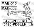 FEBEST ep ramene FBS 0420-PD8LLH, 0420-PD8LLH