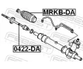 FEBEST Axiln kloub pnho thla zen FBS 0422-DA, 0422-DA