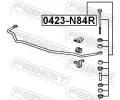 FEBEST Tyč / vzpěra stabilizátoru FBS 0423-N84R, 0423-N84R