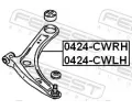 FEBEST Rameno zaven kol FBS 0424-CWLH, 0424-CWLH