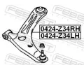 FEBEST Rameno zaven kol FBS 0424-Z34RH, 0424-Z34RH