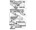 FEBEST Rameno zaven kol FBS 0425-DJ1R3, 0425-DJ1R3