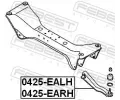 FEBEST Rameno zavěšení kol FBS 0425-EARH, 0425-EARH