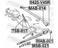 FEBEST Rameno zaven kol FBS 0425-V45R, 0425-V45R
