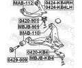 FEBEST roub pro opravu odklonu kola FBS 0429-009, 0429-009