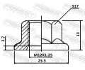 FEBEST roub pro opravu odklonu kola FBS 0431-004-PCS10, 0431-004-PCS10