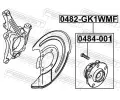 FEBEST Nboj kola FBS 0482-GK1WMF, 0482-GK1WMF