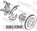 FEBEST Nboj kola FBS 0482-KB4F, 0482-KB4F