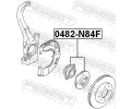 FEBEST Náboj kola FBS 0482-N84F, 0482-N84F