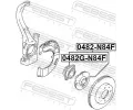 FEBEST Náboj kola FBS 0482G-N84F, 0482G-N84F