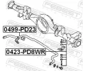 FEBEST Stabilizátor podvozku FBS 0499-PD23, 0499-PD23