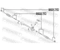 FEBEST Axiln kloub pnho thla zen FBS 0522-TC, 0522-TC